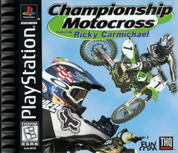 Championship Motocross featuring Ricky Carmichael (US) box cover front